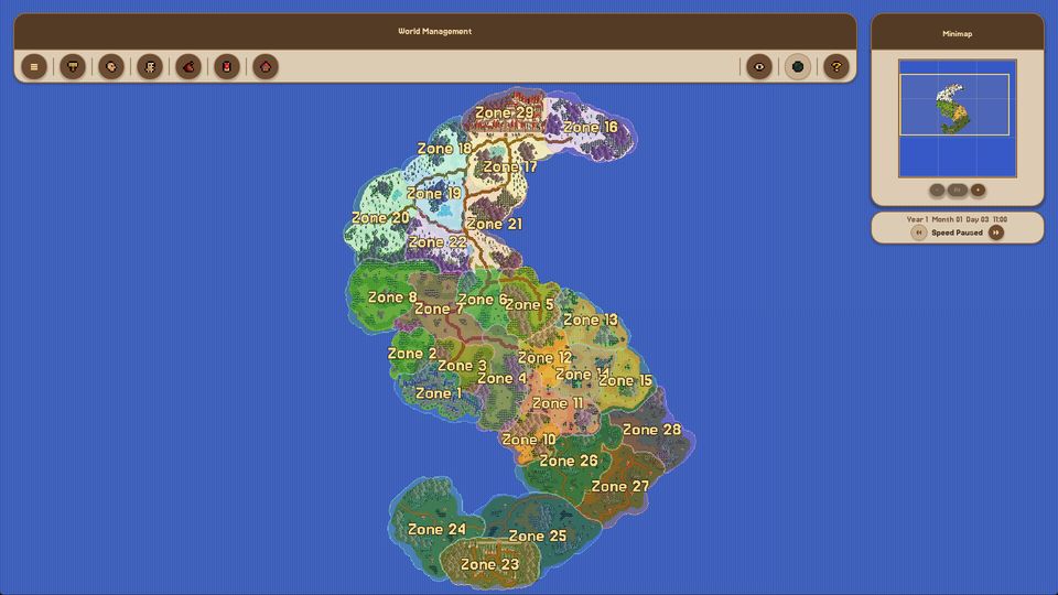 Region and zone editors screenshot