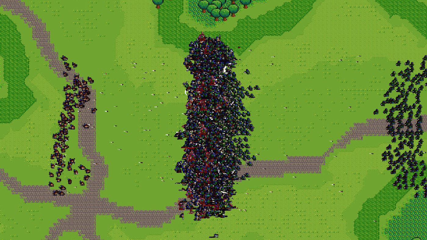Fantasy World Manager world view from the launch build